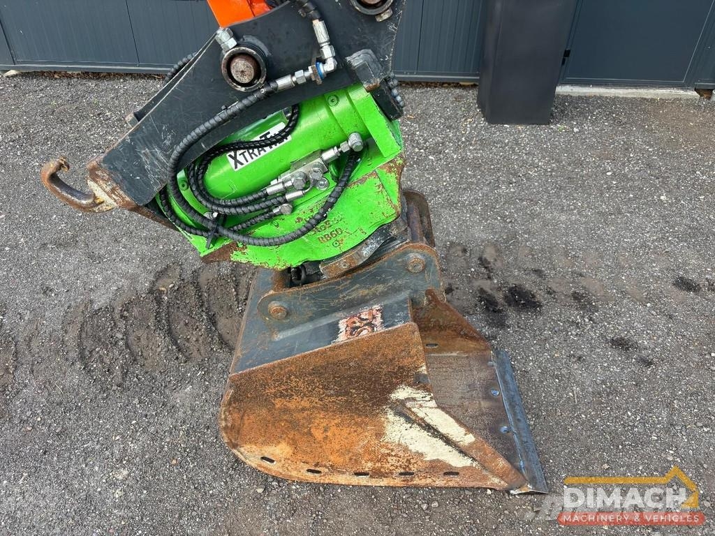 Hitachi ZX48U-6 air conditioning - HKS tiltrotator with bu Specijalni kopači