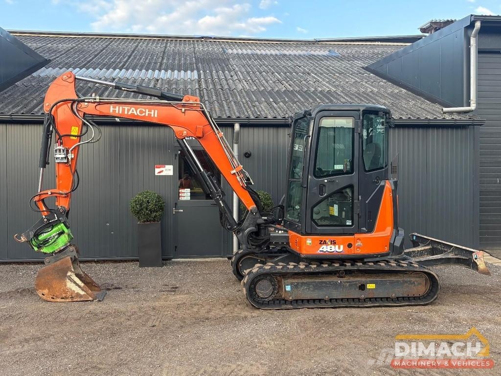 Hitachi ZX48U-6 air conditioning - HKS tiltrotator with bu Specijalni kopači