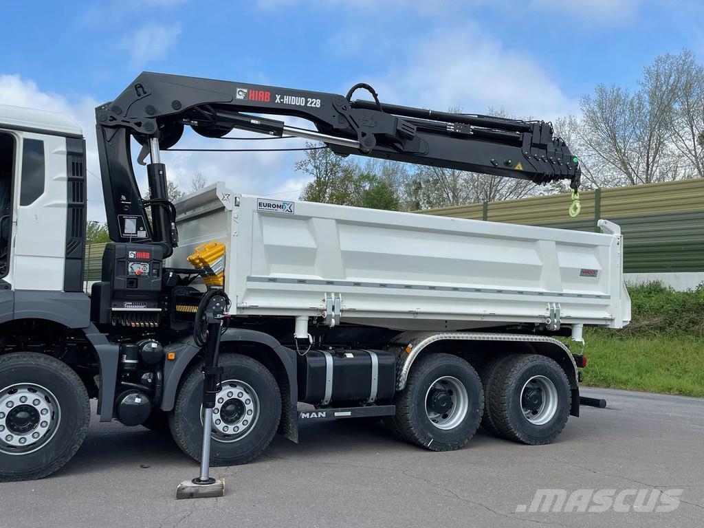 MAN TGS 41.480 TGS 41.480 8x4/Euro6e Euromix Kipper Hi رافعات صالحة لكل أنواع الطرق