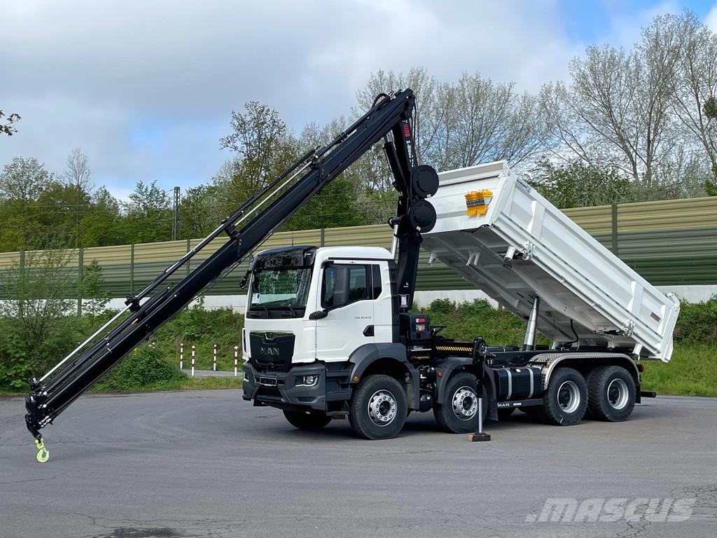 MAN TGS 41.480 TGS 41.480 8x4/Euro6e Euromix Kipper Hi رافعات صالحة لكل أنواع الطرق