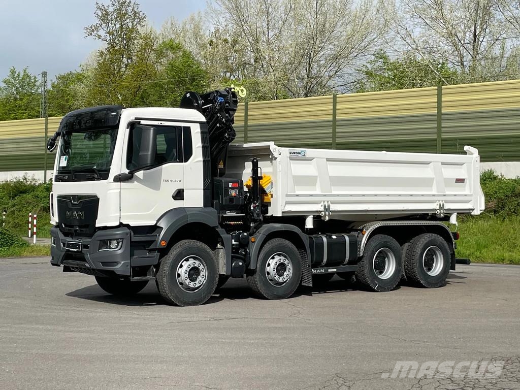 MAN TGS 41.480 TGS 41.480 8x4/Euro6e Euromix Kipper Hi رافعات صالحة لكل أنواع الطرق