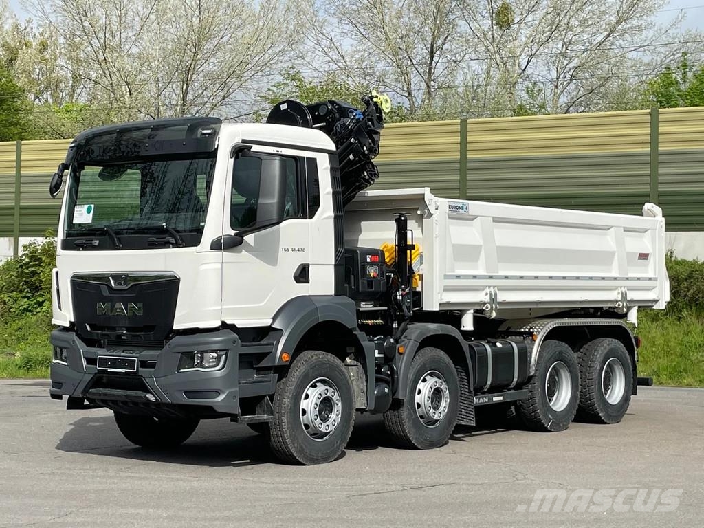 MAN TGS 41.480 TGS 41.480 8x4/Euro6e Euromix Kipper Hi Univerzální terénní jeřáby
