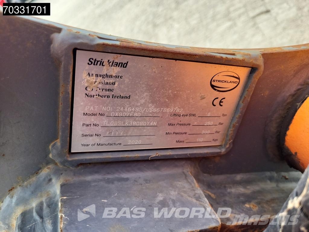 Doosan DX85 R-3 A/C - 2 Buckets Miniexcavadoras