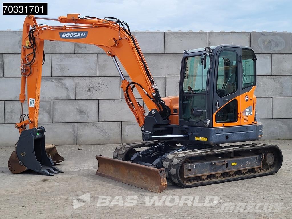 Doosan DX85 R-3 A/C - 2 Buckets Miniexcavadoras