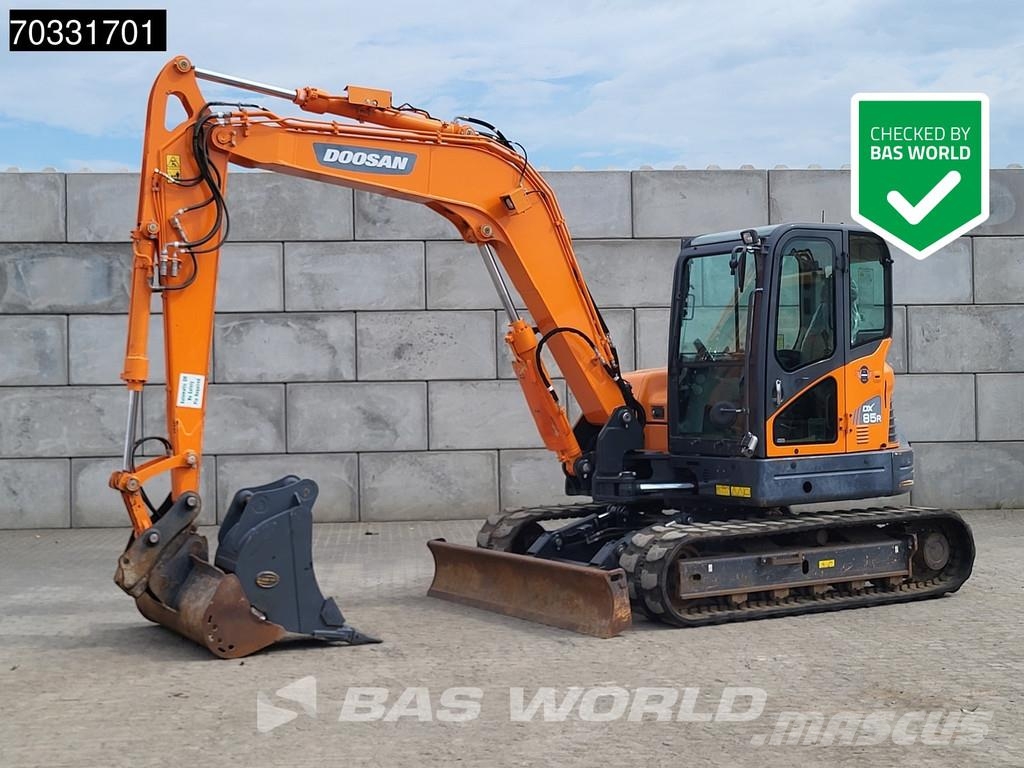 Doosan DX85 R-3 A/C - 2 Buckets Miniexcavadoras