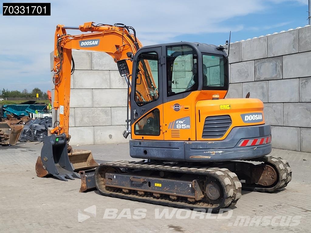 Doosan DX85 R-3 A/C - 2 Buckets Miniexcavadoras