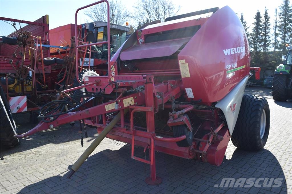 Welger RP 420 Master Balirke (okrogle bale)