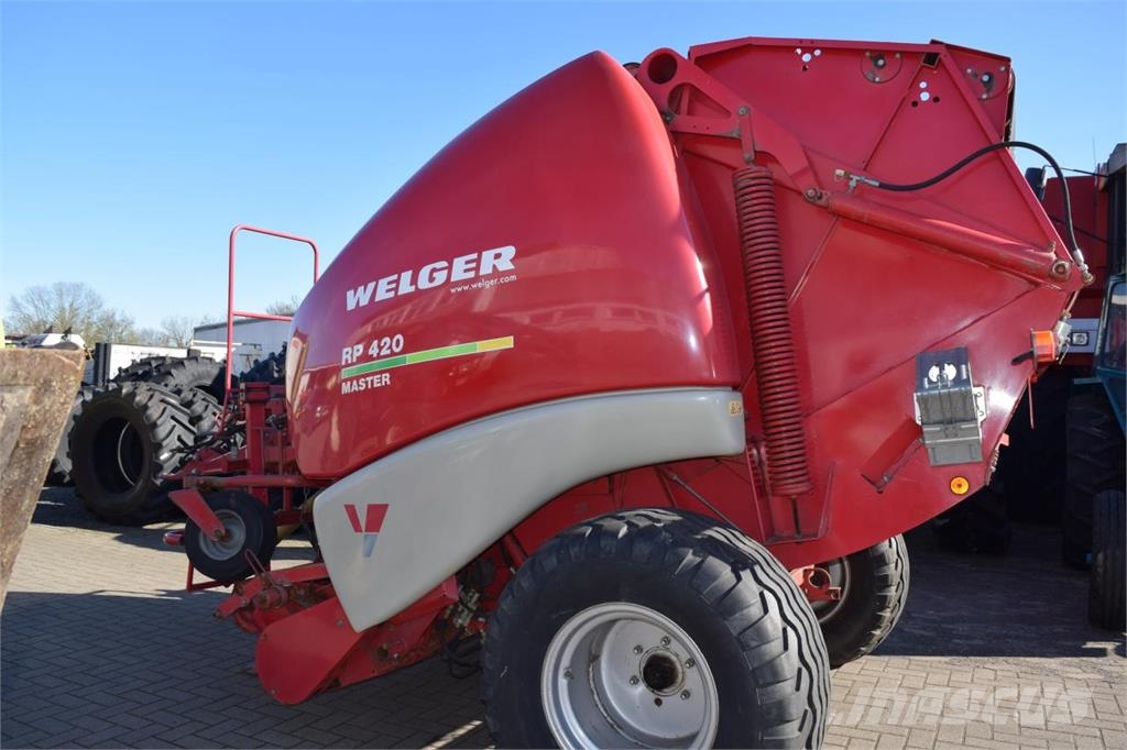 Welger RP 420 Master Balirke (okrogle bale)