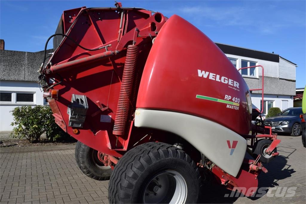 Welger RP 420 Master Balirke (okrogle bale)