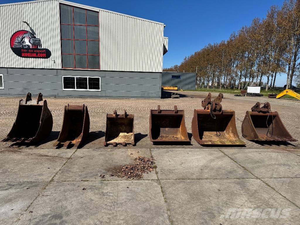 Bakken, buckets, löfels Digging, teeth buckets Buckets