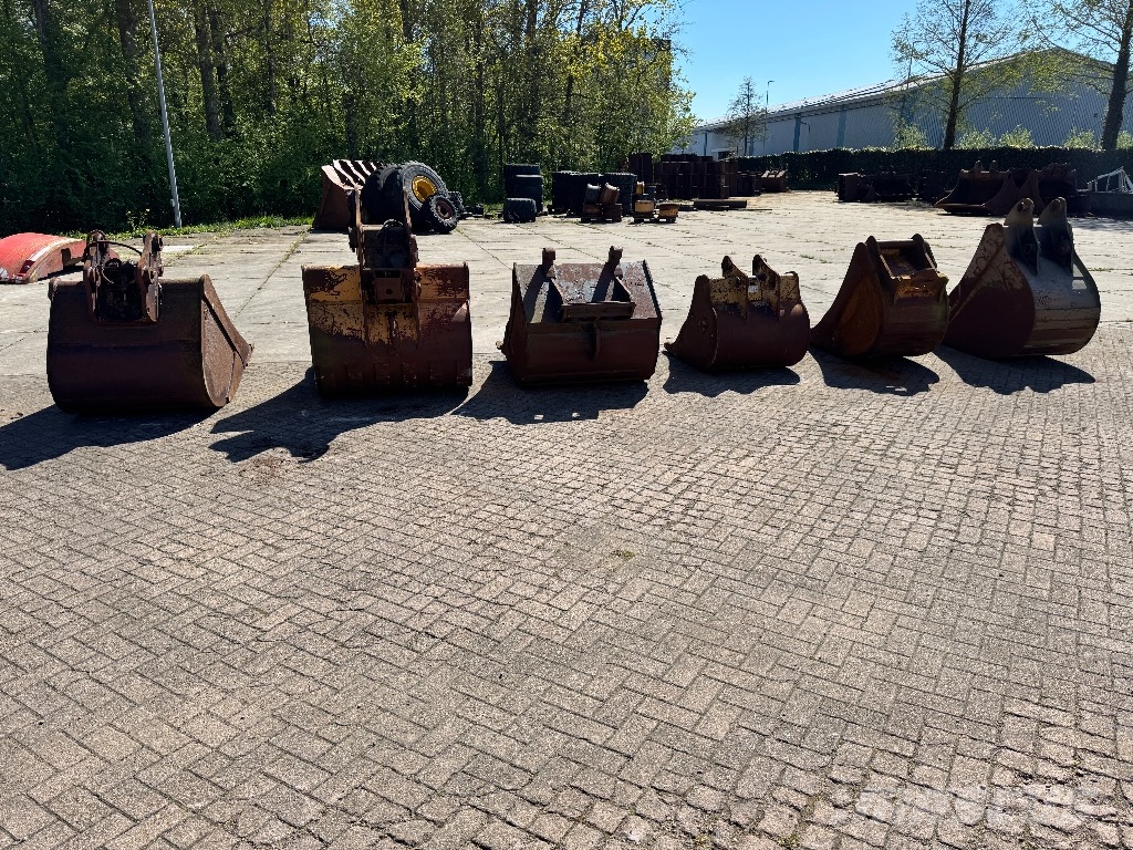 Bakken, buckets, löfels Digging, teeth buckets Buckets