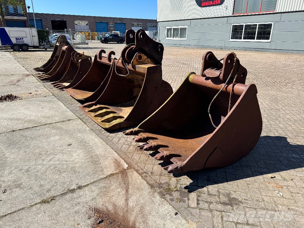 Bakken, buckets, löfels Digging, teeth buckets Buckets
