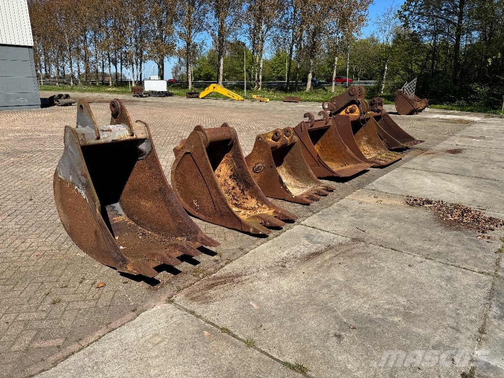 Bakken, buckets, löfels Digging, teeth buckets Buckets