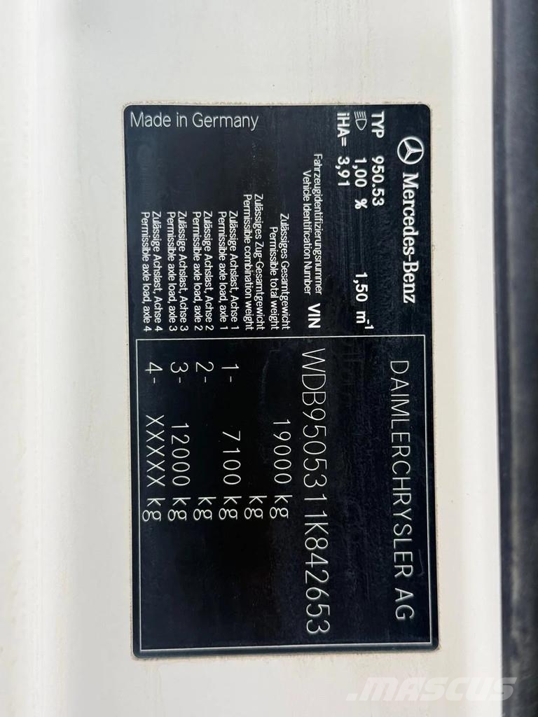 Mercedes-Benz Atego 1833 Tsisternveokid