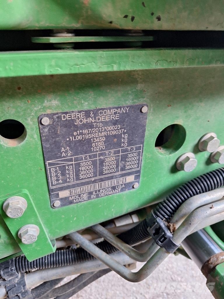 John Deere 6195R 트랙터
