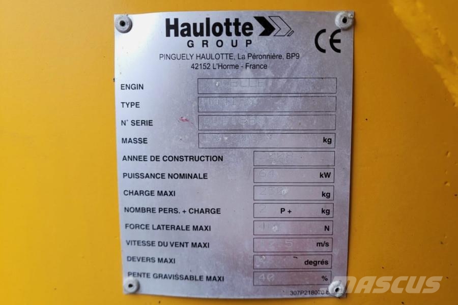 Haulotte HA41PX As-Is, Diesel, 4x4x4 Drive, 41.5m Working H Bomliftar
