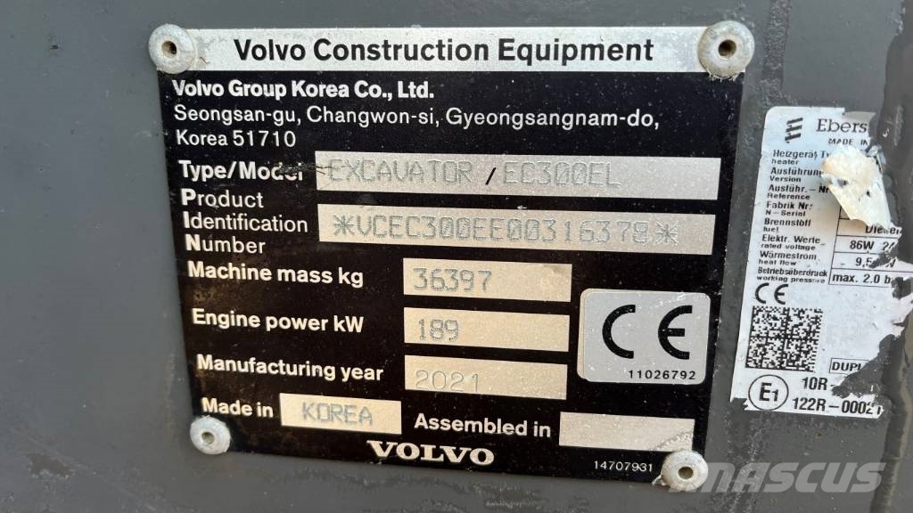 Volvo EC300EL Beltegraver