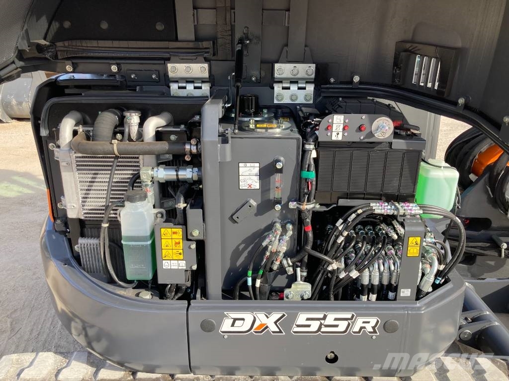 Develon DX 55 R-7 소형 굴삭기 7톤 미만
