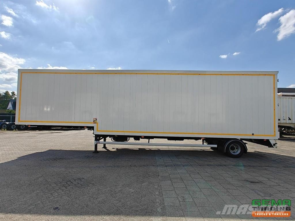 Floor FLSDO-12-10H1 1-axle BPW Steered - City 11.5M - Se 地架式半拖車