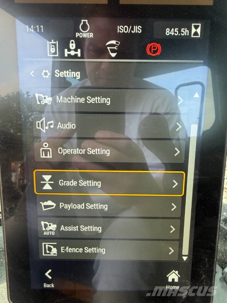 CAT M 318 휠 굴삭기