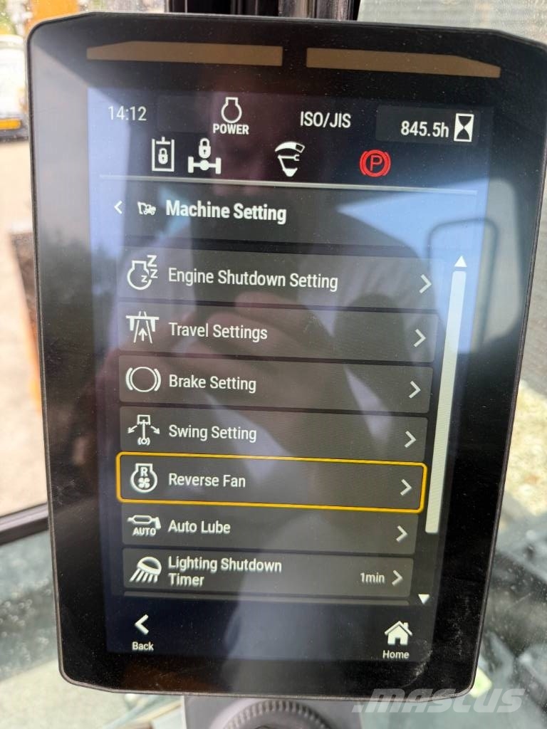CAT M 318 휠 굴삭기