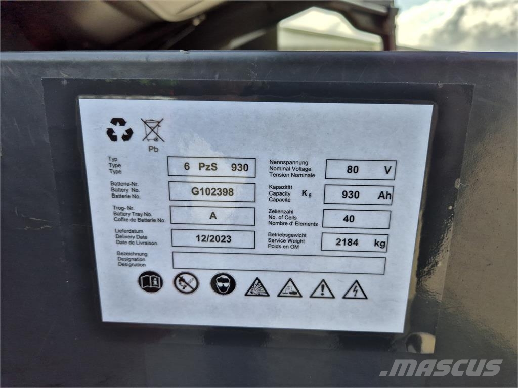 Linde E50HL-01 Batterie - 12.2023 Stivuitor electric