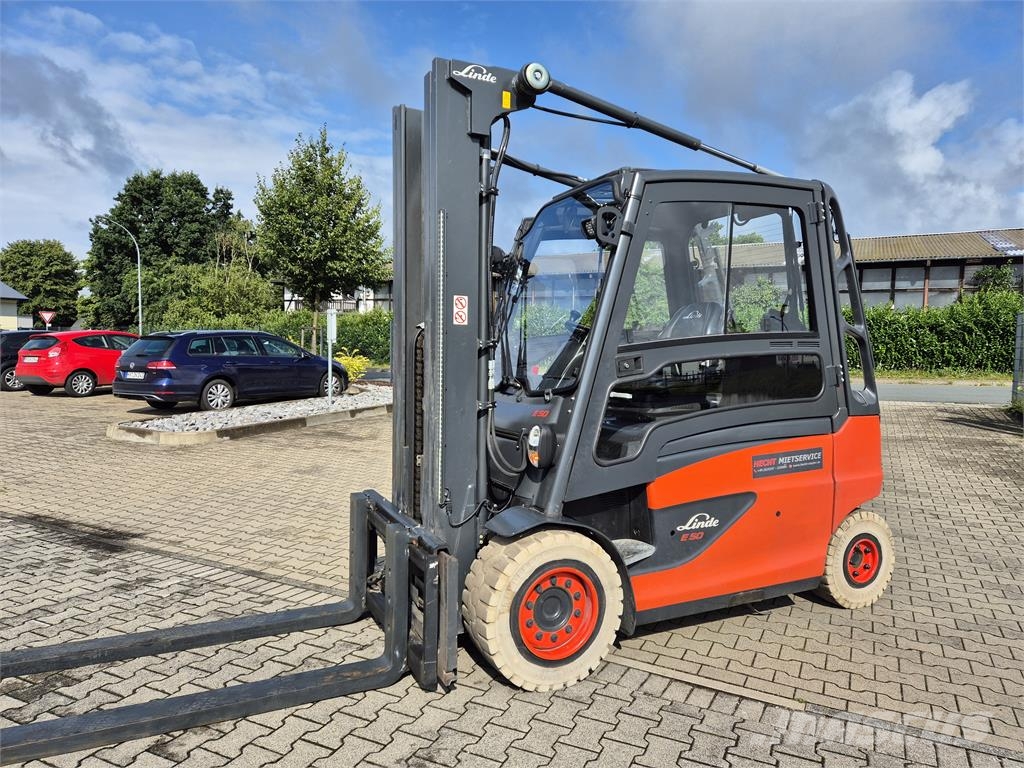 Linde E50HL-01 Batterie - 12.2023 Електрически вилични кари-повдигачи