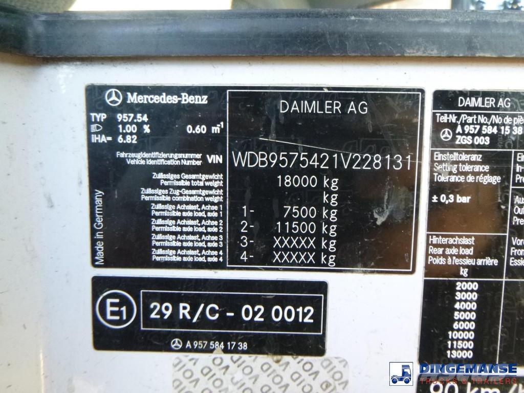 Mercedes-Benz Econic 1824 4x2 Whale vacuum tank 8.1 m3 Paine-/imuautot
