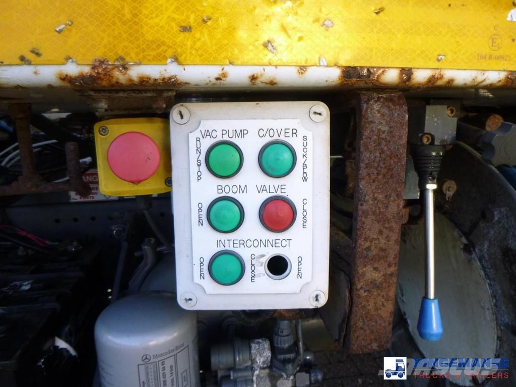 Mercedes-Benz Econic 1824 4x2 Whale vacuum tank 8.1 m3 Paine-/imuautot