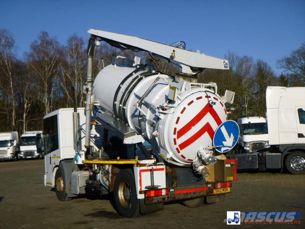 Mercedes-Benz Econic 1824 4x2 Whale vacuum tank 8.1 m3 Paine-/imuautot