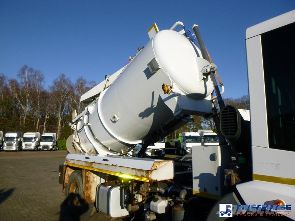 Mercedes-Benz Econic 1824 4x2 Whale vacuum tank 8.1 m3 Paine-/imuautot