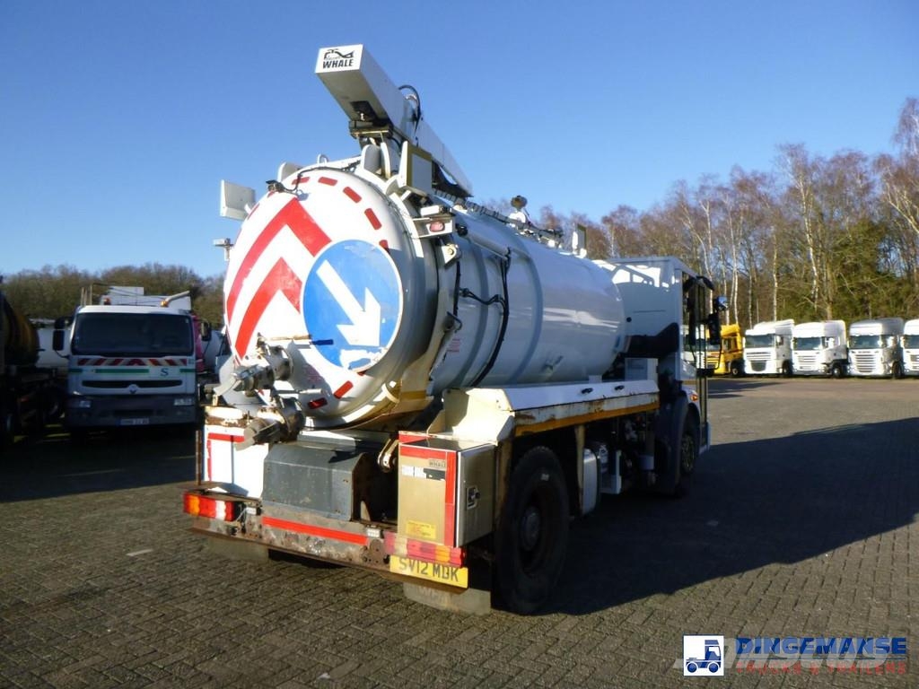 Mercedes-Benz Econic 1824 4x2 Whale vacuum tank 8.1 m3 Paine-/imuautot