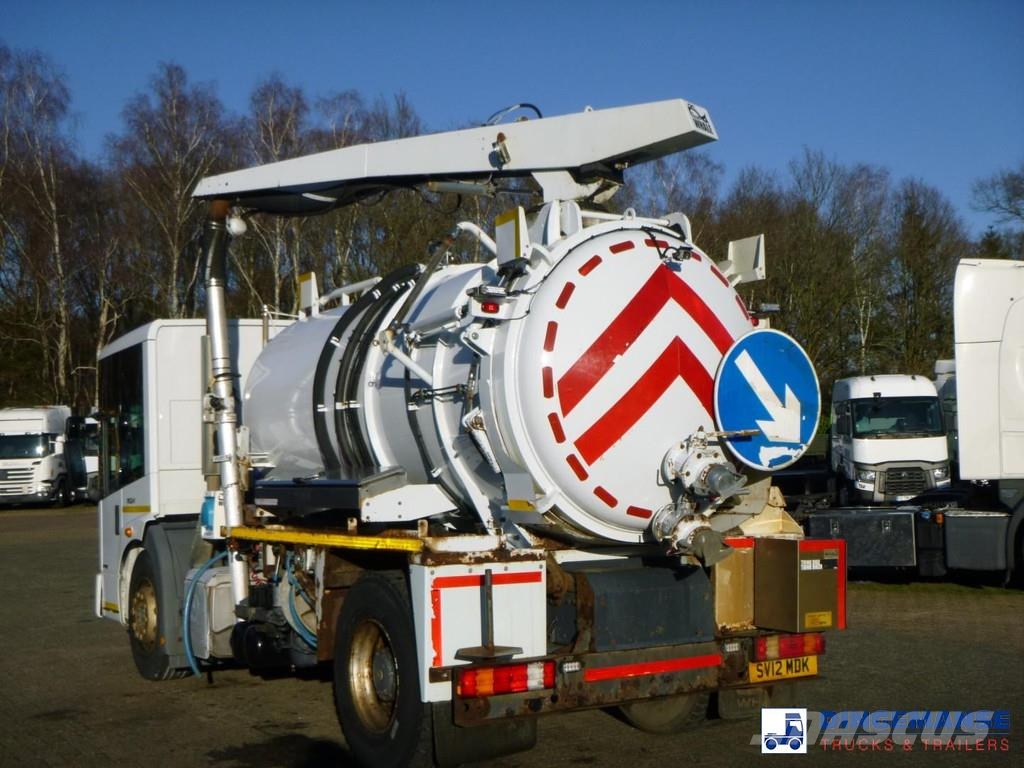 Mercedes-Benz Econic 1824 4x2 Whale vacuum tank 8.1 m3 Paine-/imuautot