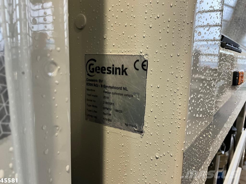 DAF FAG XD 300 Euro 6 Geesink 18m³ Сміттєвози