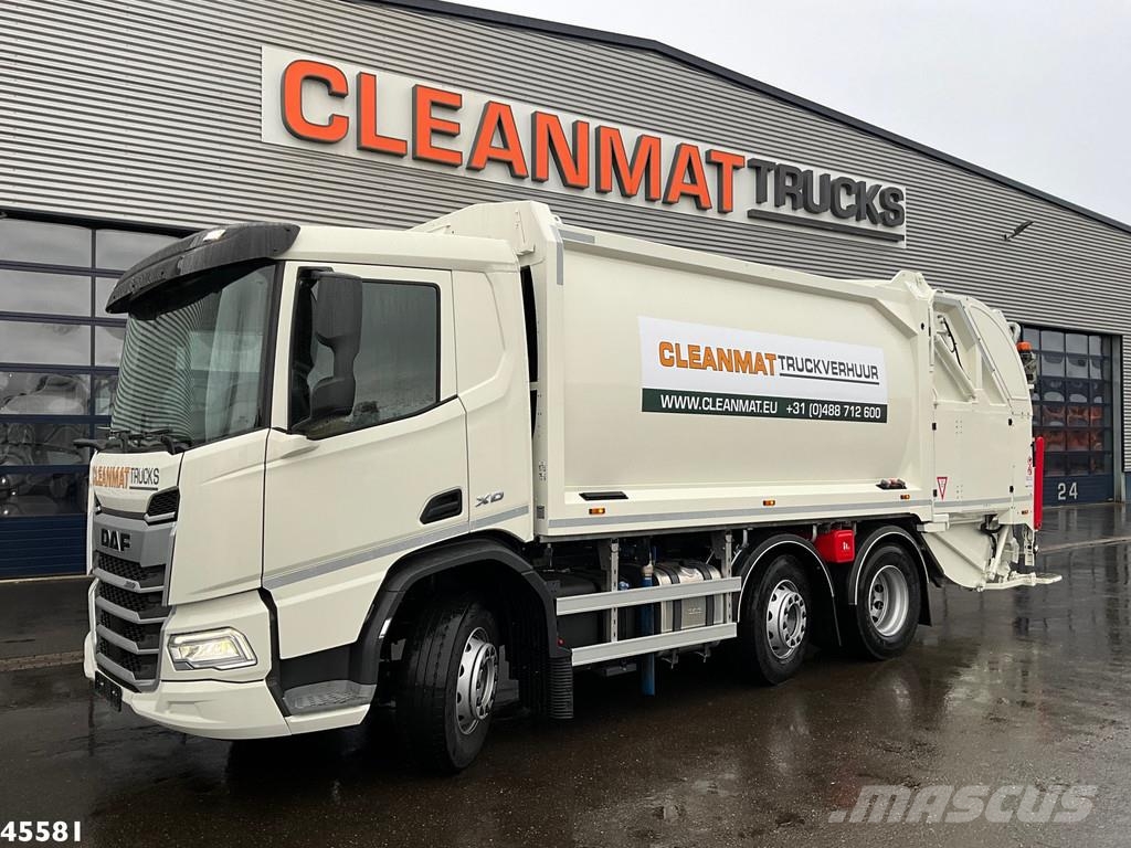 DAF FAG XD 300 Euro 6 Geesink 18m³ Сміттєвози
