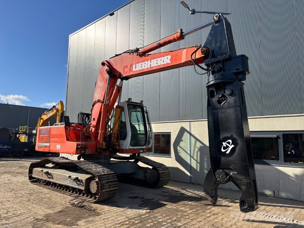 Liebherr R 922 HD S L with LaBounty Shear Kāpurķēžu ekskavatori