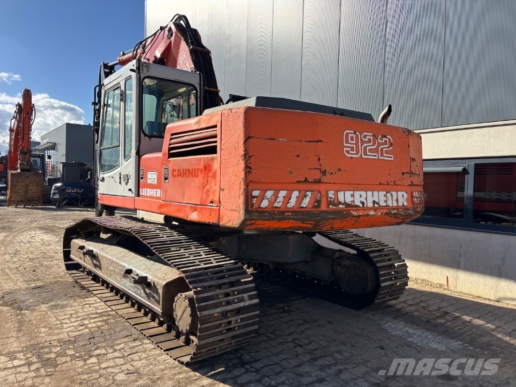 Liebherr R 922 HD S L with LaBounty Shear Kāpurķēžu ekskavatori