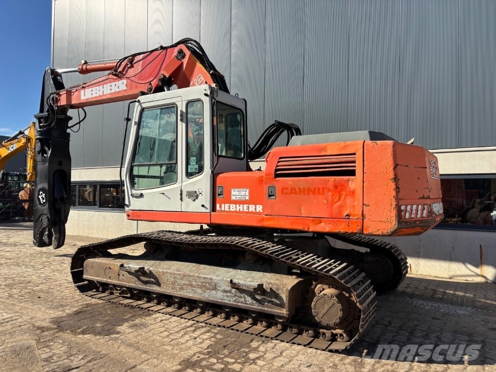 Liebherr R 922 HD S L with LaBounty Shear Kāpurķēžu ekskavatori