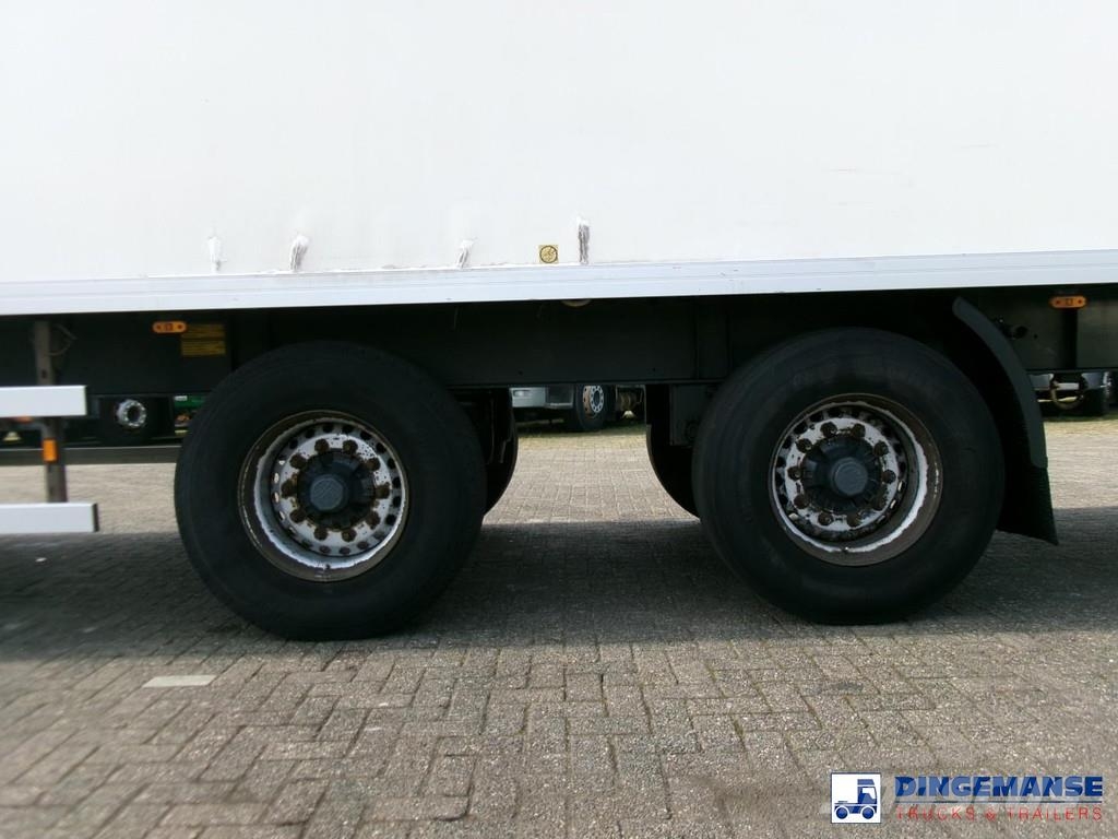 Groenewegen Closed box trailer 89 m3 Sanduk poluprikolice