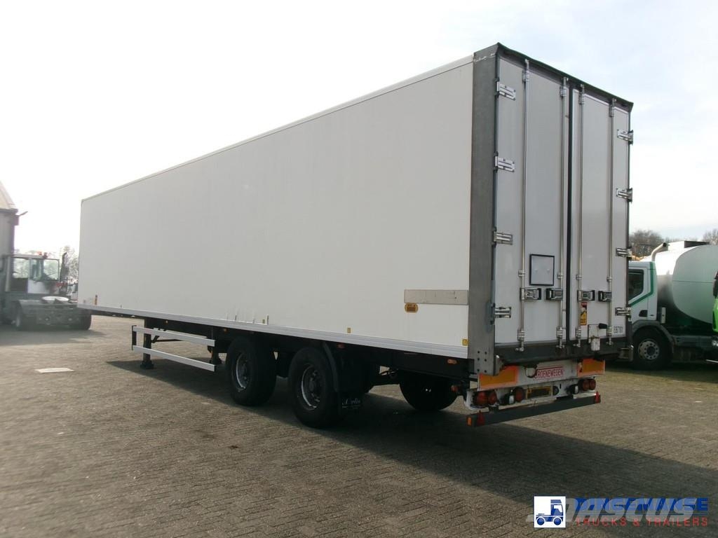 Groenewegen Closed box trailer 89 m3 Sanduk poluprikolice