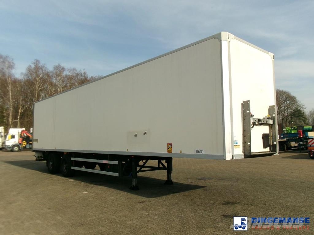 Groenewegen Closed box trailer 89 m3 Sanduk poluprikolice