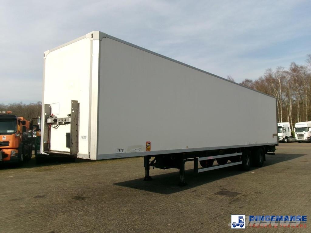 Groenewegen Closed box trailer 89 m3 Sanduk poluprikolice