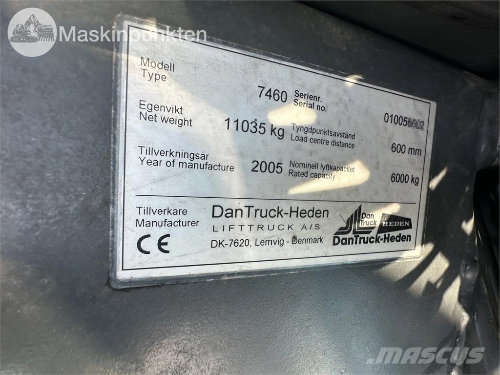 Dantruck - Heden 7460 Dieselmotviktstruckar
