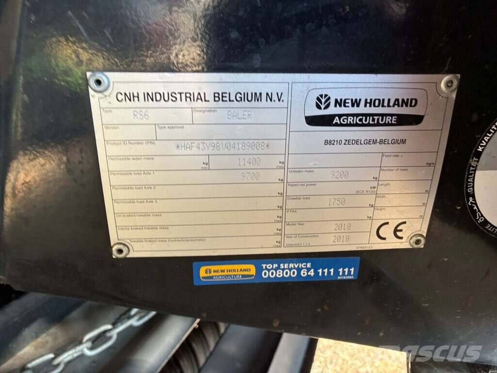 New Holland BB1290 HD Pluds Quaderpressen