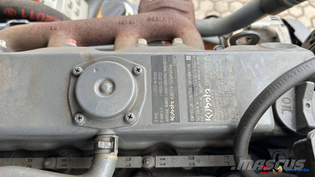 Hamm HD14TT Pneumatikové valce