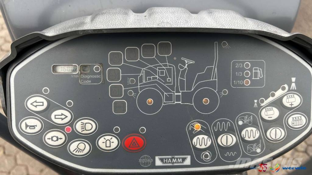 Hamm HD14TT Rouleaux à pneumatiques