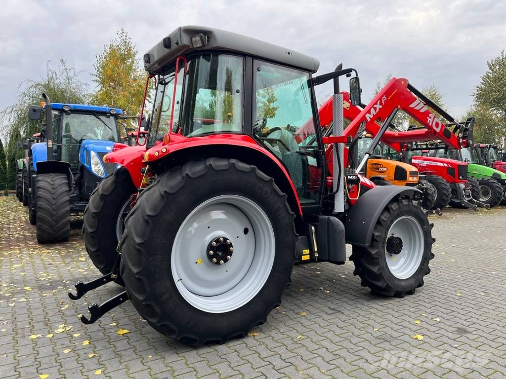 Massey Ferguson 6455 Dyna-6 + MAILLEUX MX T10 Traktory