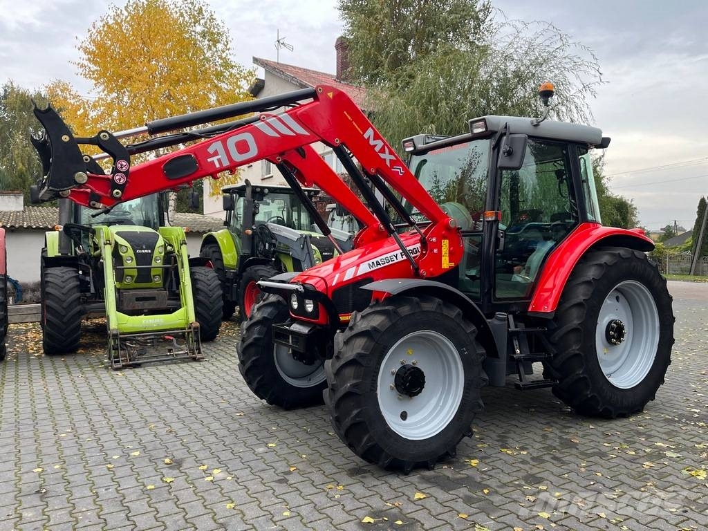 Massey Ferguson 6455 Dyna-6 + MAILLEUX MX T10 Трактори