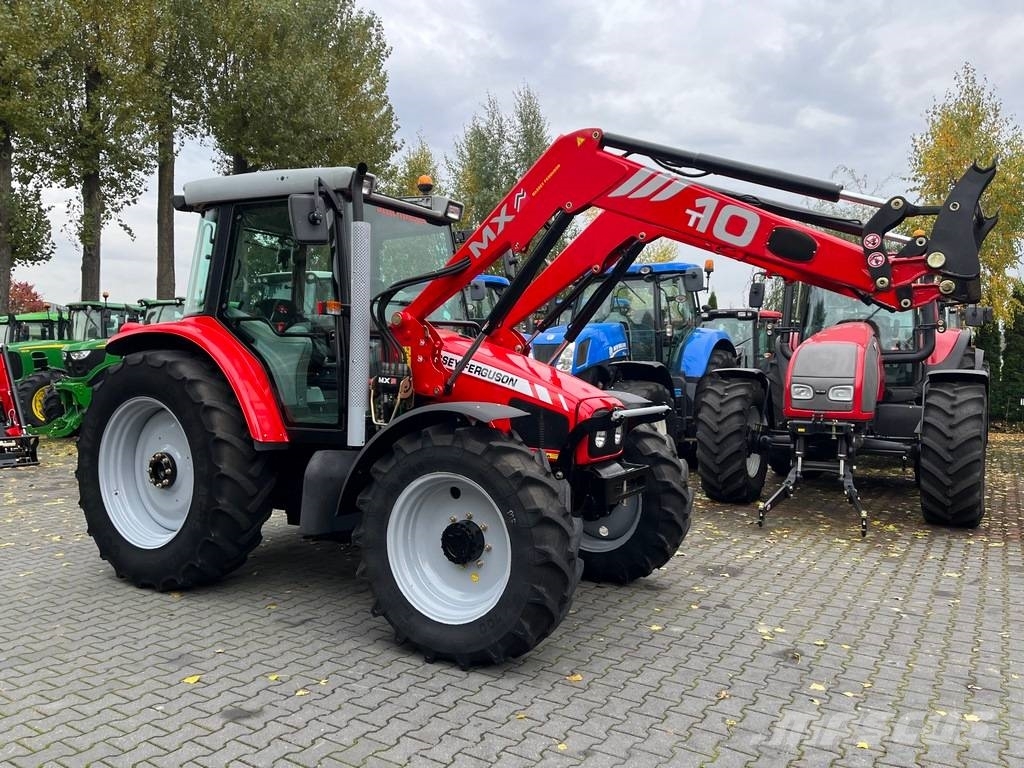 Massey Ferguson 6455 Dyna-6 + MAILLEUX MX T10 Трактори