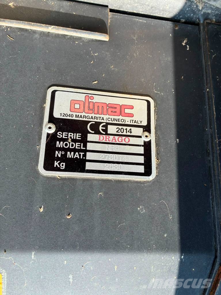Olimac DRAGO 8 FILE Κεφαλές θεριζοαλωνιστικών μηχανών